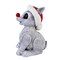 Roman 8.0 Inch Rudolph Pudgy Pals Christmas Figurine , Lighted Christmas Decor Red Nose Reindeer
